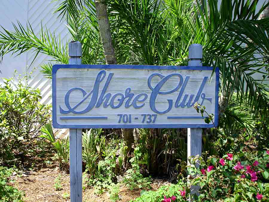 Shore Club Signage